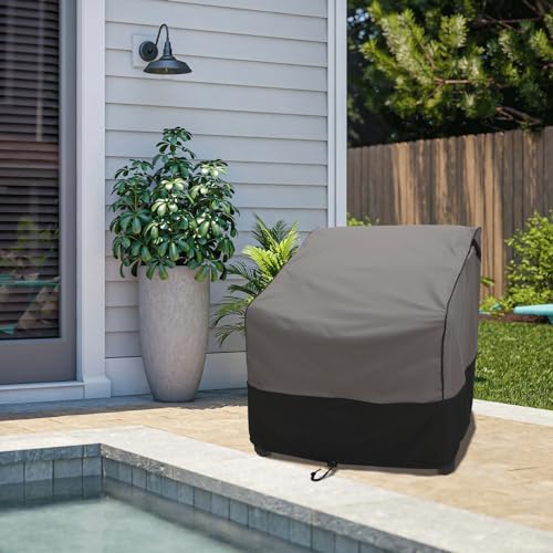 FORSPARK Patio Furniture Chair Covers Waterproof, Heavy-Duty Outdoor Cover