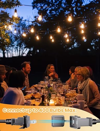 Svater Outdoor String Lights 105 FT Outside Waterproof Commercial Grade ETL