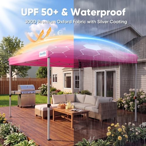 Quictent 10x10 Replacement Top Pop Up Canopy Tent Cover Roof