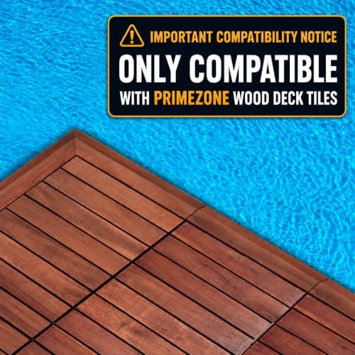 primezone solid acacia wood edge trim set for shown in use
