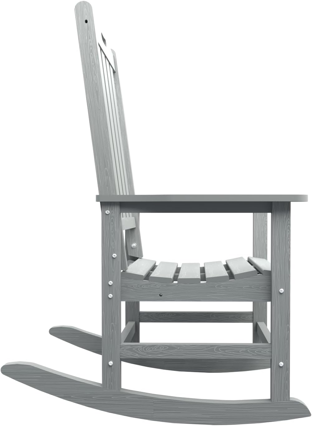 THOEOE Outdoor Rocking Chairs Set of 4, Oversized Patio Rocking Chair