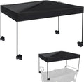Wagon Canopy Cover Garden Push Awning Portable Outdoor Stroller Accessories Awning for Garden Wagon,Shopping,Camping (Suitable for Folded,Gathering Folded Wagon) 19.7 * 35.4 inches