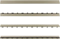 NewTechWood 1/6 ft. x 3 ft. Quick Deck Composite Deck Tile Straight Fascia in (2-Pieces/Box) (Roman Antique)