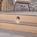 Kichler 15764WHT30R Half Moon LED Deck Light