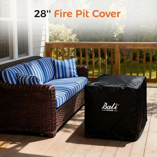 BALI OUTDOORS Square Durable Fire Pit Cover