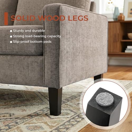 TLSUNNY Accent Chair, Mid Century Modern Living Room Chairs