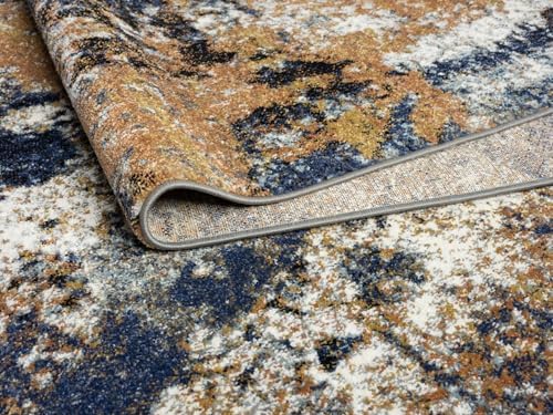 Keen Home Design Abstract Non-Shedding Area Rug, Soft Thick Pile, 12x15