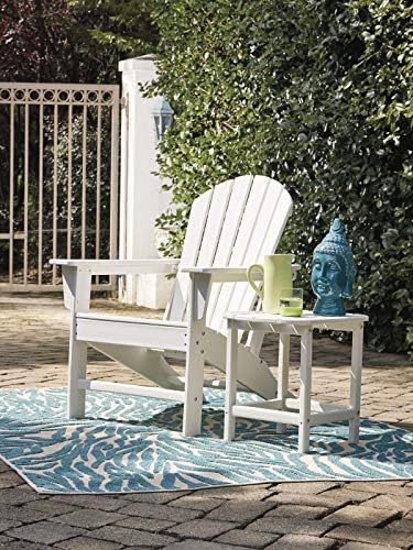 Signature Design by Ashley Sundown Treasure Outdoor Adirondack Chair, White