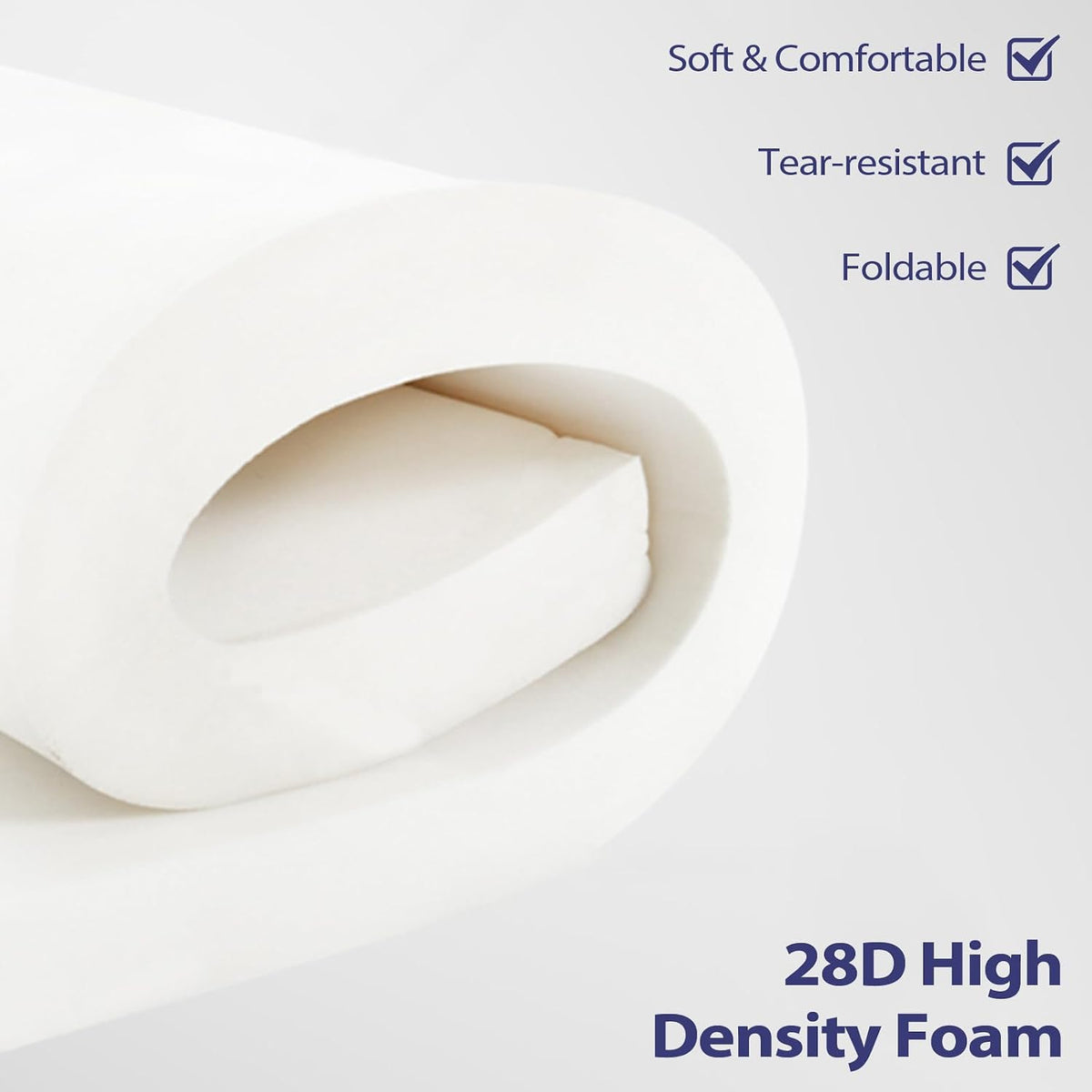 mrsenloi outdoor bench cushion, 48 x 16 x showing dimensions