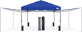 MASTERCANOPY 10x10 Pop Up Canopy Tent with 2 Shelters，230 Sq ft Blue