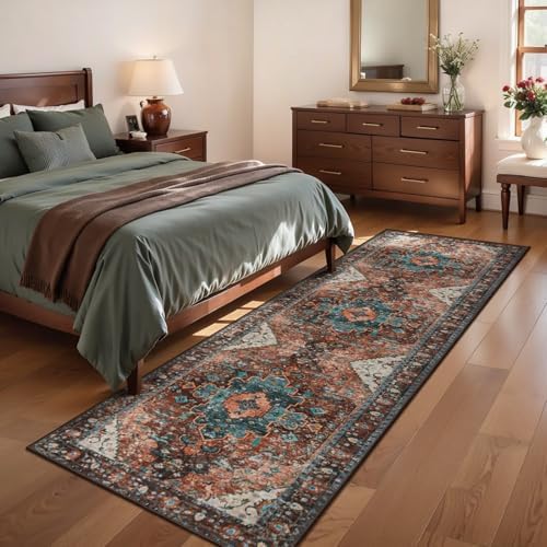 Ciicool Washable Runners for Hallways,2'6''x8' Long Kitchen Runner Rug