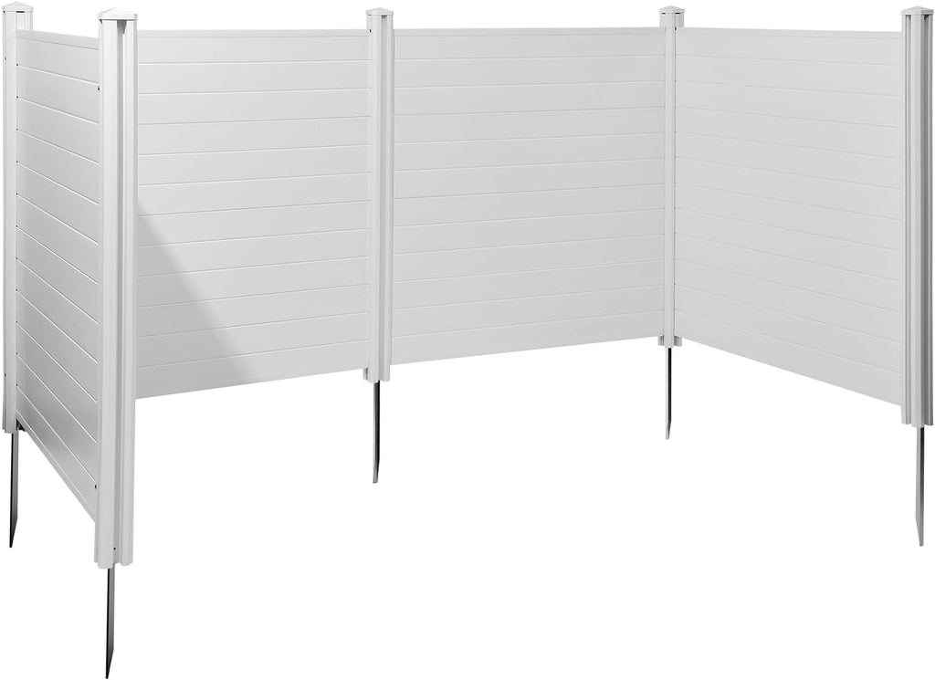 VEVOR Outdoor Privacy Screens 50" W x 50" H 4-Panel Air Conditioner Fence