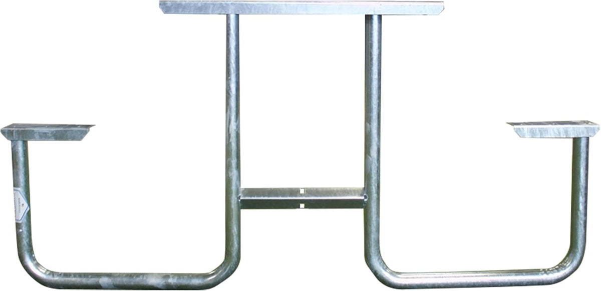 Picnic Table Frame Kit – Commercial Grade, Fully Welded Steel, 6-Foot DIY Design (Customer Supplies Lumber), Made in The USA