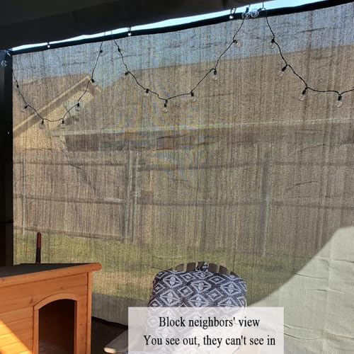 8X20 Ft Shade Cloth for Patio, 90% UV Block, 200GSM Sunshade Fabric
