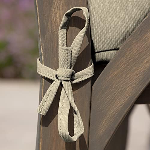 Arden Outdoor Seat Pad Chair Cushion, 21x21, Tan