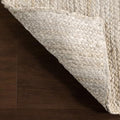 nuLOOM Rigo Off White Solid Flatweave Area Rug, 9' x 12'