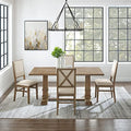 Crosley Furniture Joanna 5-Piece Dining Set, Upholstered Chairs