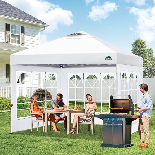 Church Window Canopy Sidewalls for 10x10 Pop Up Canopy