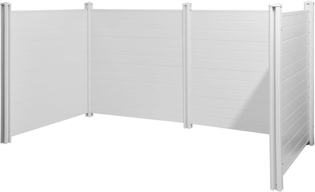 VEVOR Outdoor Privacy Screens 50" W x 50" H 4-Panel Air Conditioner Fence