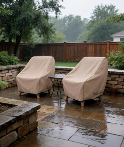 ULTCOVER Patio Adirondack Chair Cover 32W x 35D x 36H in