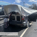 70% 12x25 FT Aluminet Shade Cloth for Car, RV and Camping