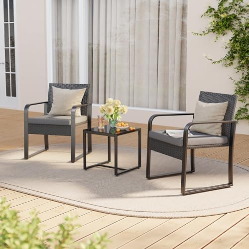 Gizoon 3 Piece Patio Furniture Set