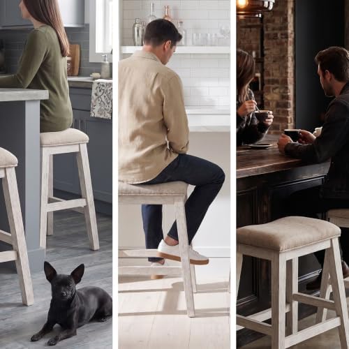 Signature Design by Ashley Skempton Counter Height Bar Stool, Set of 2