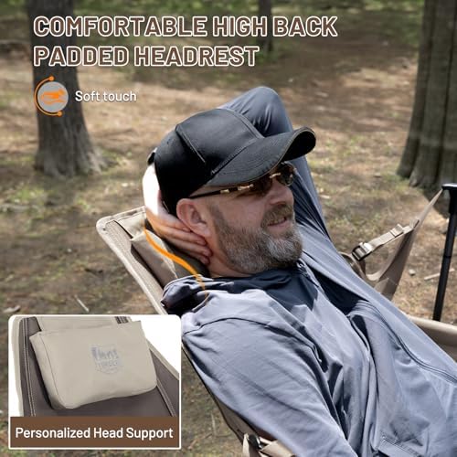 TIMBER RIDGE Hammock Camping Chair, Oversized Swinging Chair, 400lbs Load