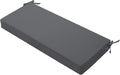 Favoyard Outdoor Bench Cushion, 42 x 18 Inch, Dark Gray