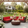 Patio Cushion Covers 14Pcs, Furniture Cushion Slipcovers Replacement