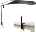 61" Office Cubicle Desk Shade, Adjustable Light Block Privacy Canopy Leaf Cover Shades for Overhead Shield Cubical Accessories