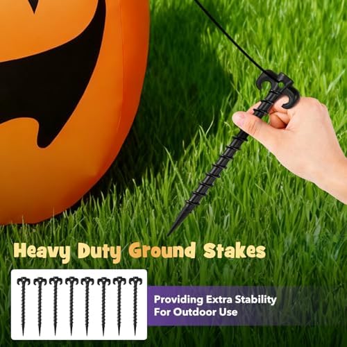 ZPISF Halloween Inflatables 12 FT Haunted House Castle Archway Decorations