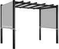 Pergola Shade Cover Replacement, 17 x 6.8 Ft, Gray