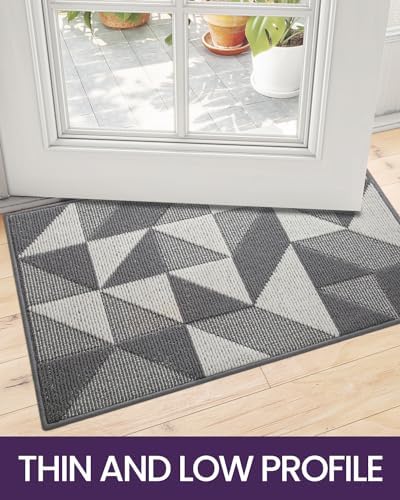 DEXI Front Door Mats for Entryway, 36x60 Non Slip Washable Entry Doormat