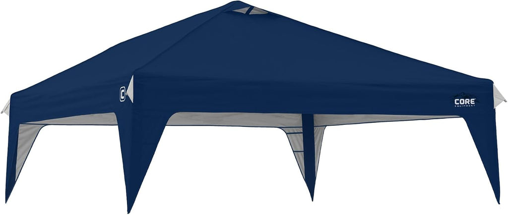 CORE 10x10 Replacement Top for Straight Leg Pop Up Canopy Tent | UPF 50+ Sun Protection with Vented Top and Built-in Storage Pockets