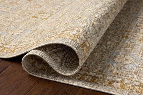 Loloi Elora Neutral/Multi 18" x 18" Sample Rug
