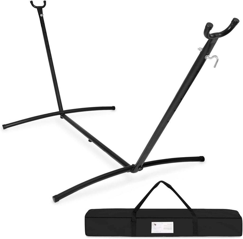 FDW Portable Hammock Double Stand | No Hammock | Sturdy Steel Construction