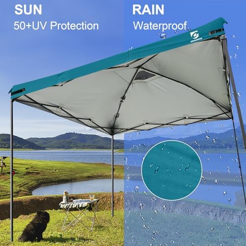 10x10 Pop Up Canopy Replacement Top Cover with Air Vent(Frame NOT INCUDE)