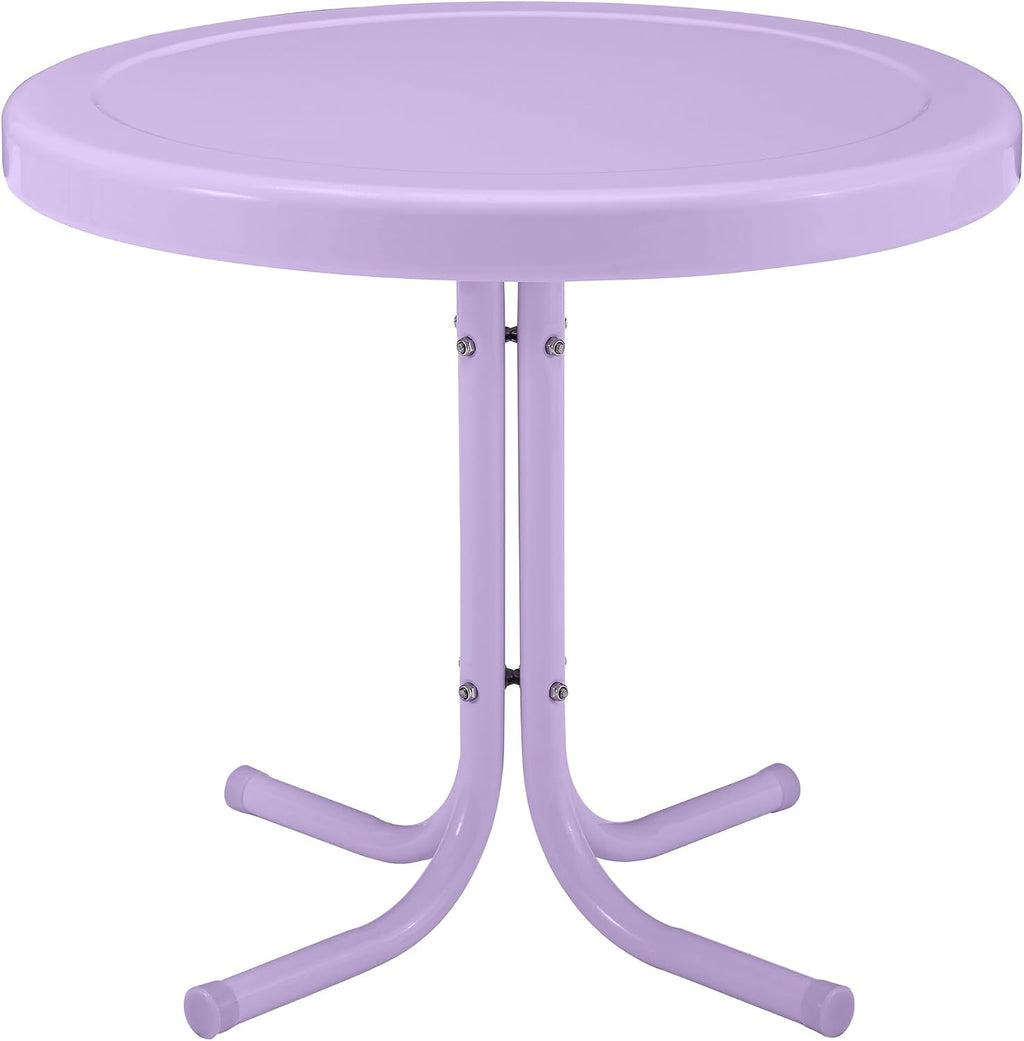 Crosley Furniture Griffith Retro Metal Outdoor Side Table