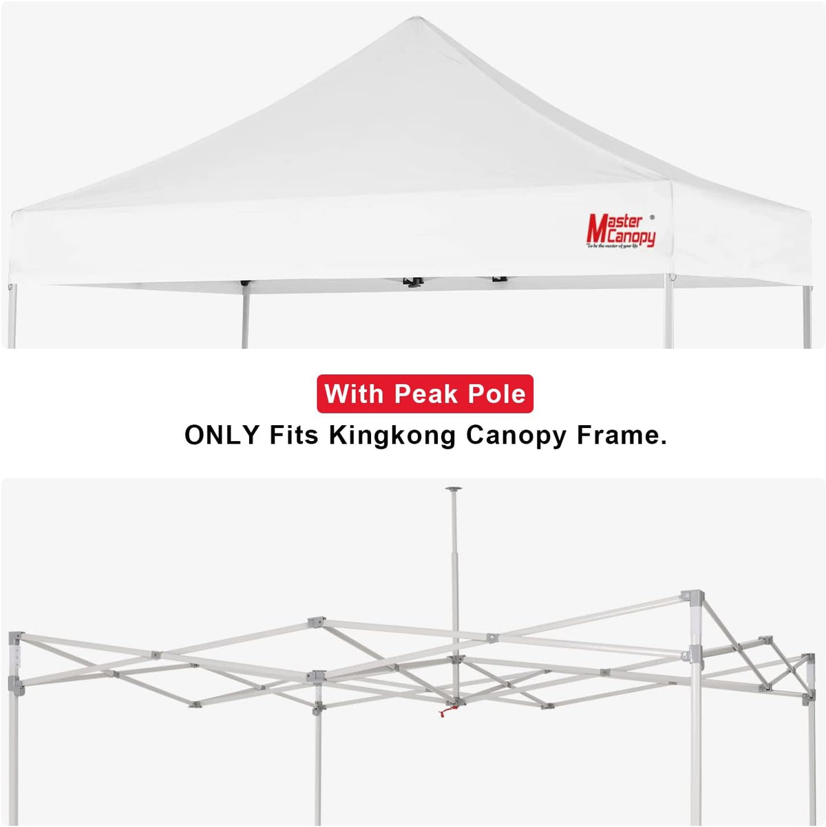 mastercanopy 8x8 replacement pop up canopy top for shown in use