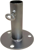 Adjustable Foot Pad for Canopy Pole (Galvanized Steel) (FITS 2" Pole)