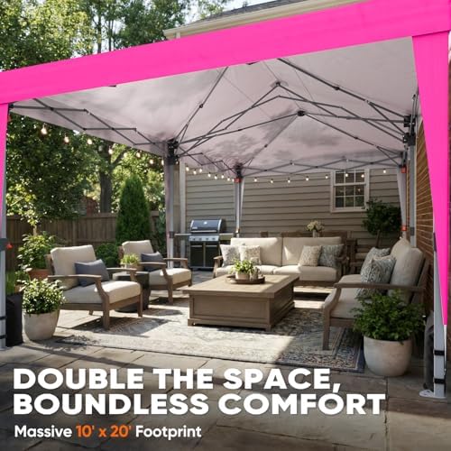 Quictent 10x20 Pop Up Canopy Tent, Event Shelter