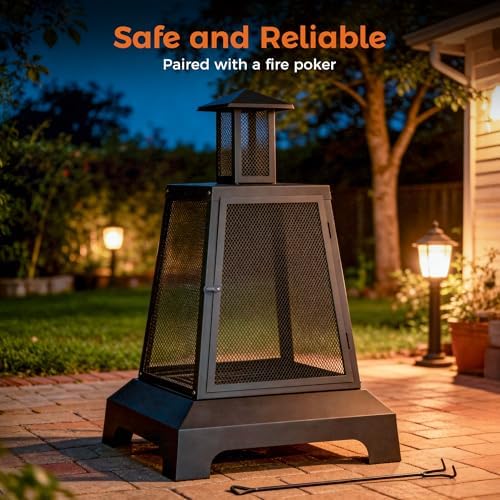 BALI OUTDOORS 28 inch Fire Pit Outdoor