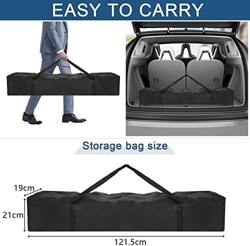 Outvita 6.5x6.5ft Pop Up Canopy Tent with 4 Side Walls and Carry Bag Green
