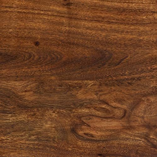 Jofran Nature's Edge 72" Farmhouse Dining Table - Solid Wood Counter Height Dining Table for Modern Homes, Chestnut