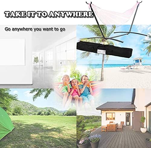9ft Hammock Stands Portable Hammock Stand Only Hammocks with Carrying Bag for Outdoor Patio Porch(NO Hammock)