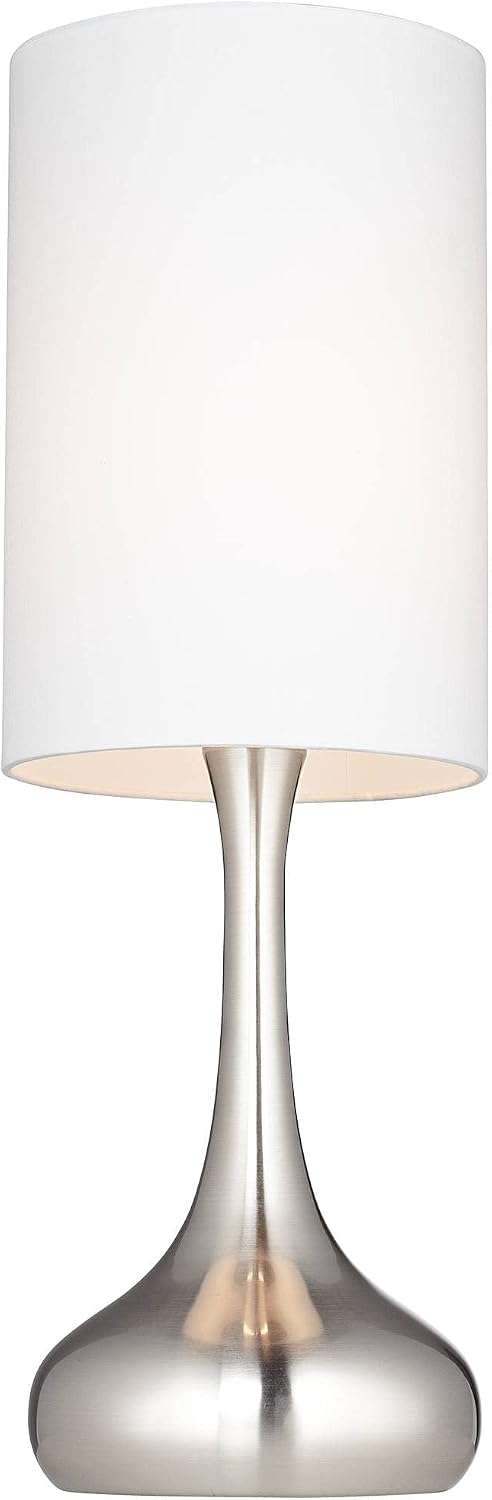 Moderne Droplet 24 1/2" High Table Lamp Silver Brushed Nickel Modern