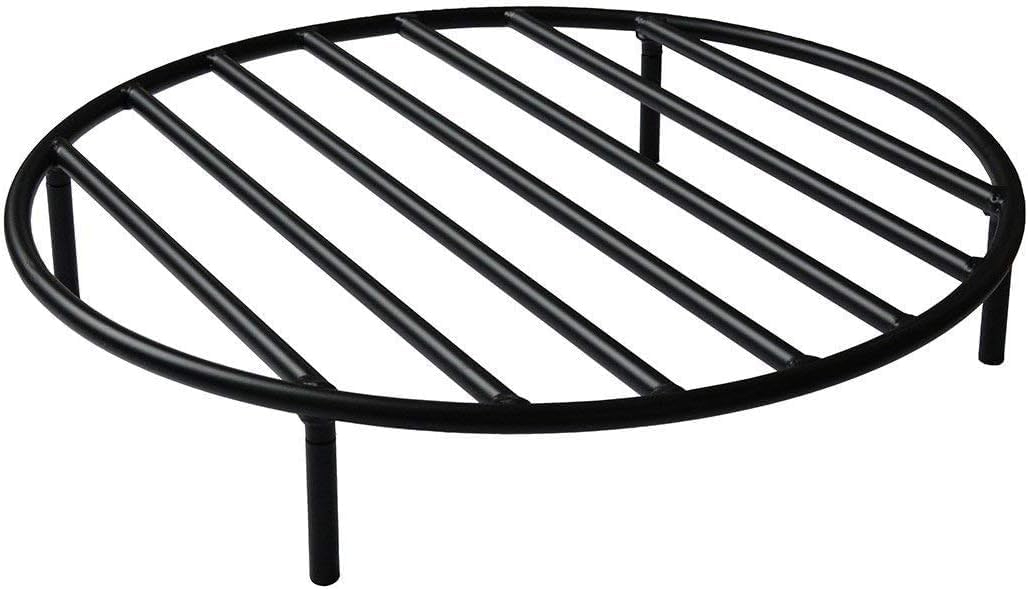 onlyfire Heavy Duty Fire Pit Grate with High Temp Coating & Removable Legs
