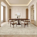 8x10 Area Rugs for Living Room,Large Washable Rug,Beige