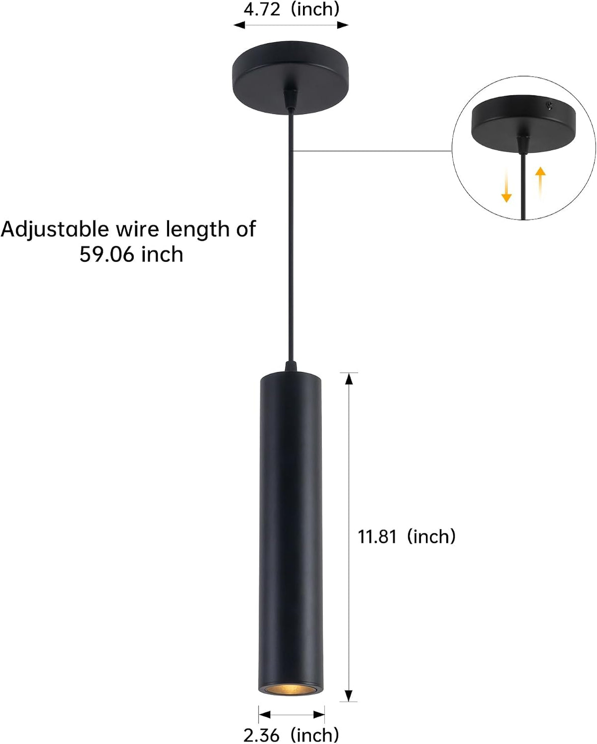 LED Pendant Lights Modern Island Lights Ceiling Hanging Spotlight